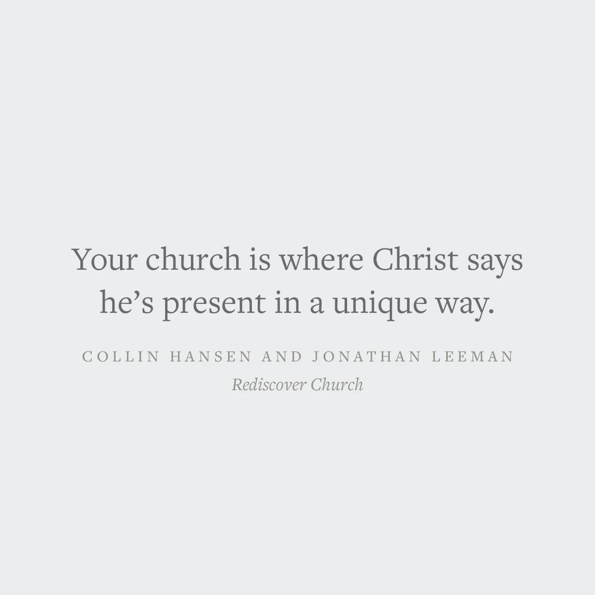 Rediscover Church: Why the Body of Christ Is Essential (The Gospel Coalition and 9Marks) - Image 5