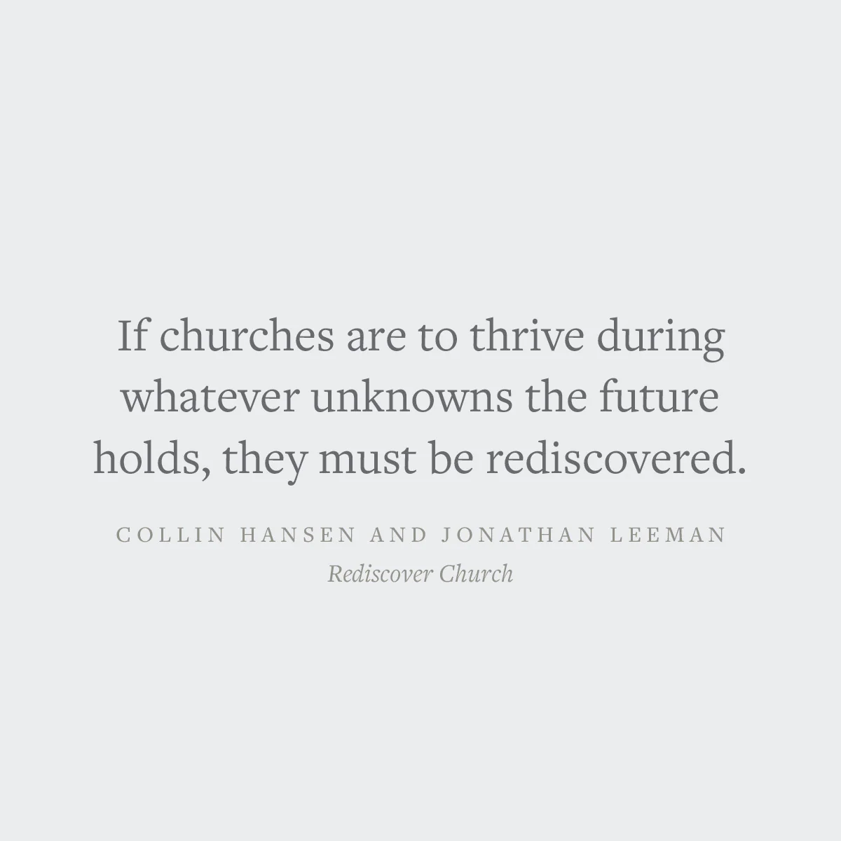 Rediscover Church: Why the Body of Christ Is Essential (The Gospel Coalition and 9Marks) - Image 7