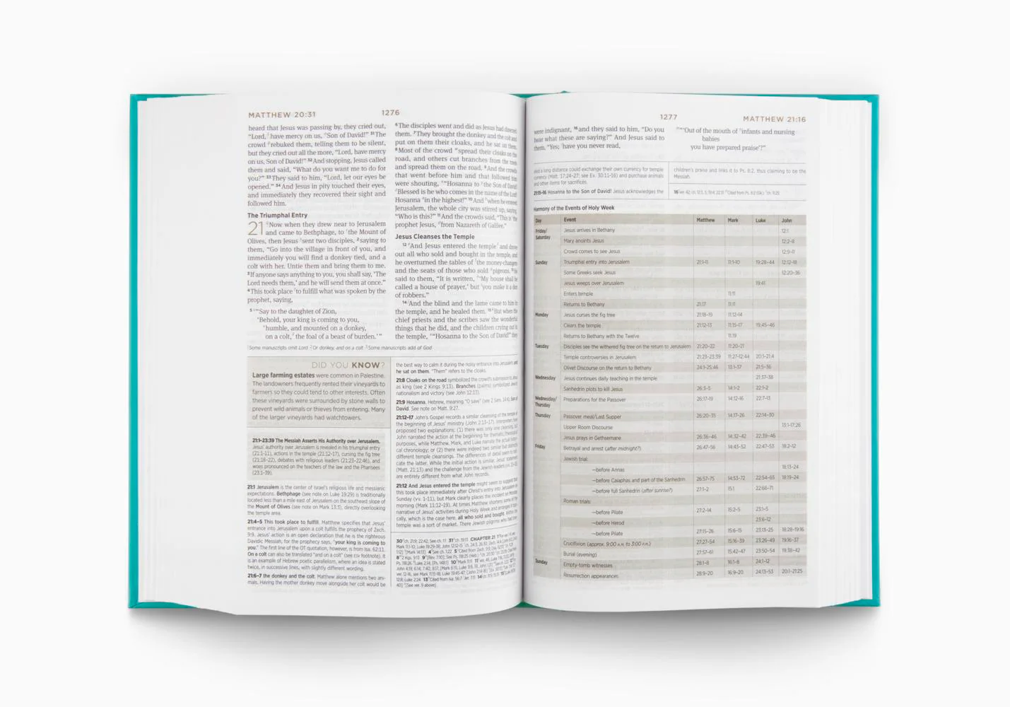 ESV Student Study Bible (Hardcover, Blue) - Image 2