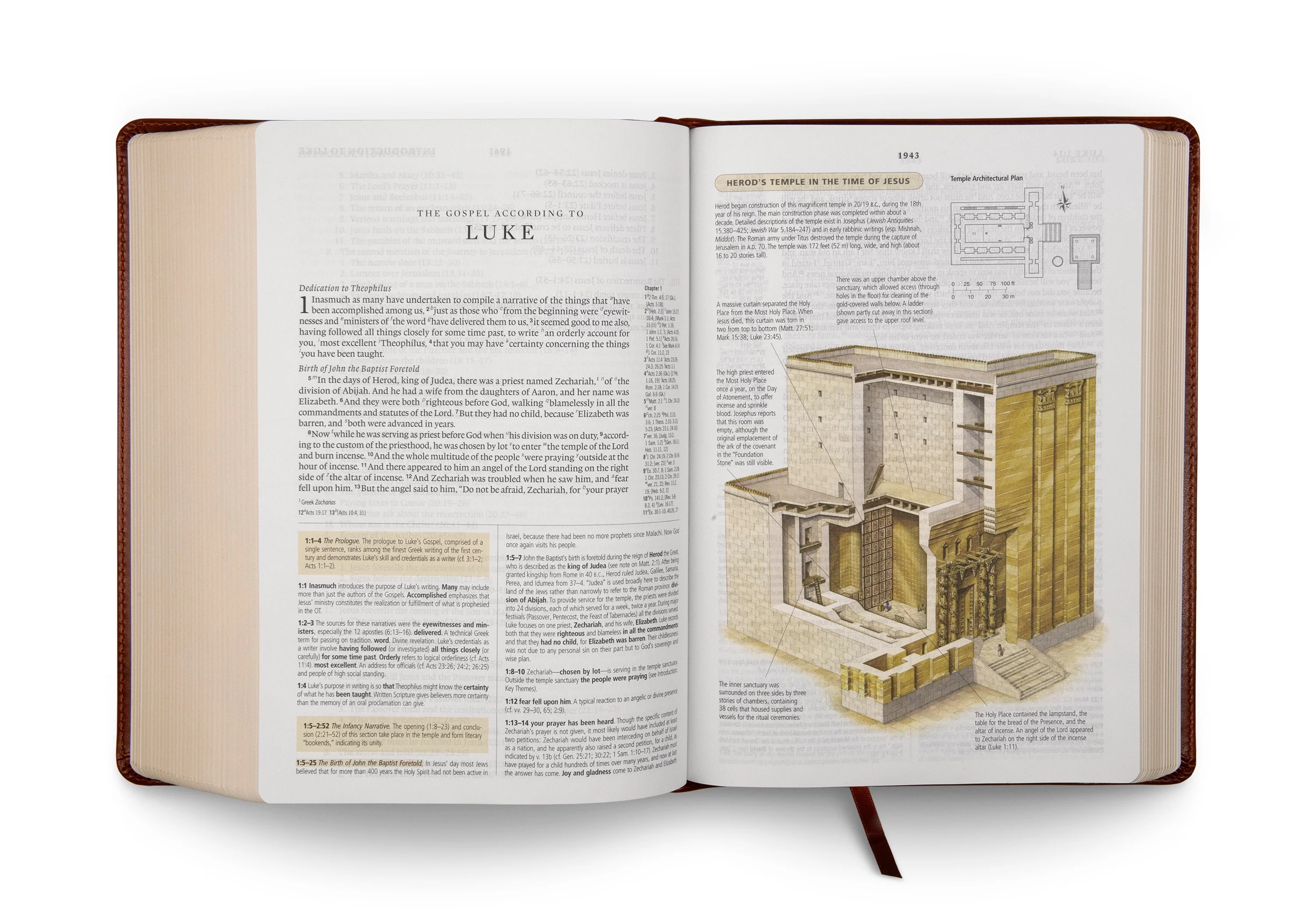ESV Study Bible (TruTone, Walnut, Celtic Imprint Design) - Image 3