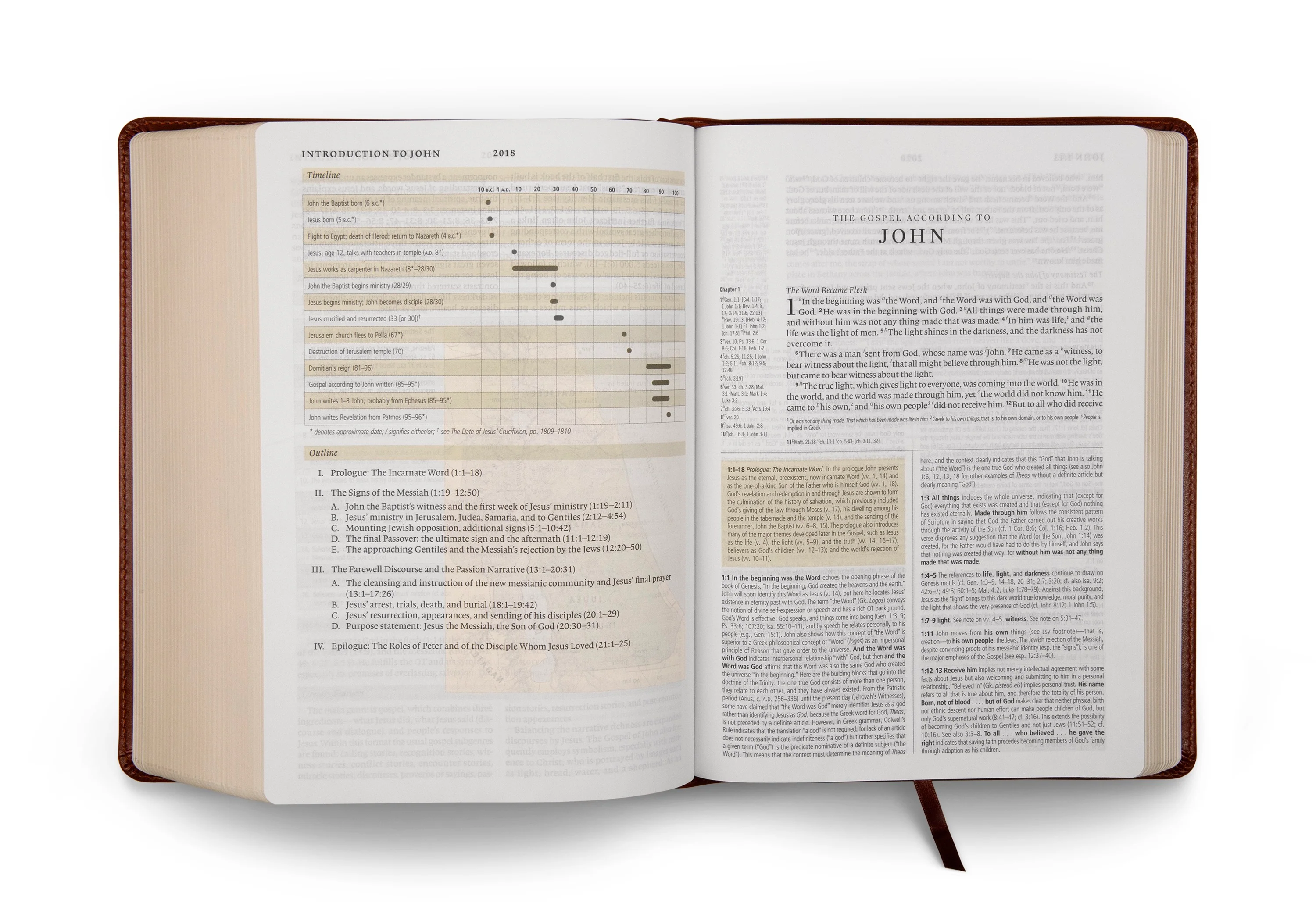 ESV Study Bible (TruTone, Walnut, Celtic Imprint Design) - Image 4