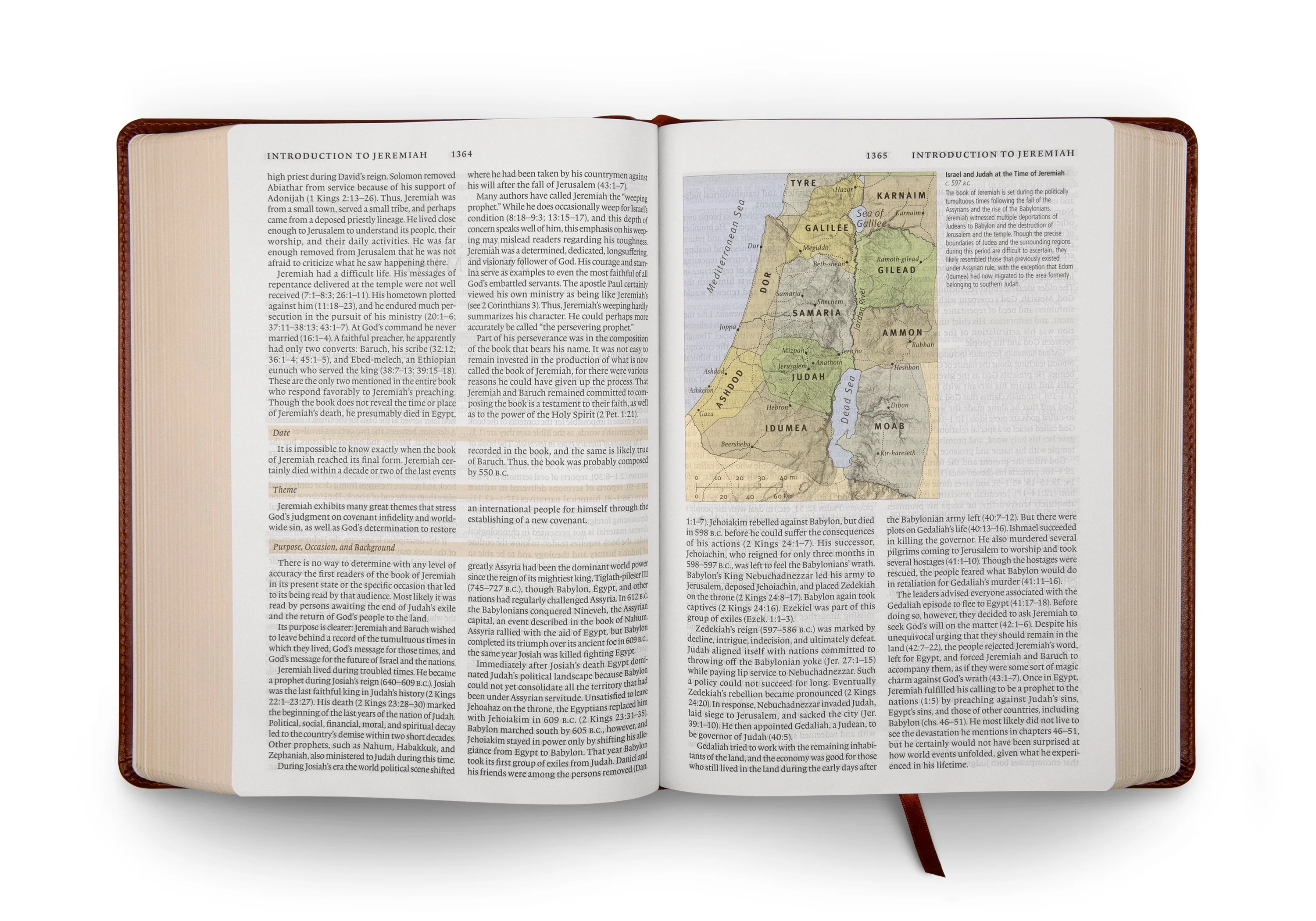 ESV Study Bible (TruTone, Walnut, Celtic Imprint Design) - Image 6