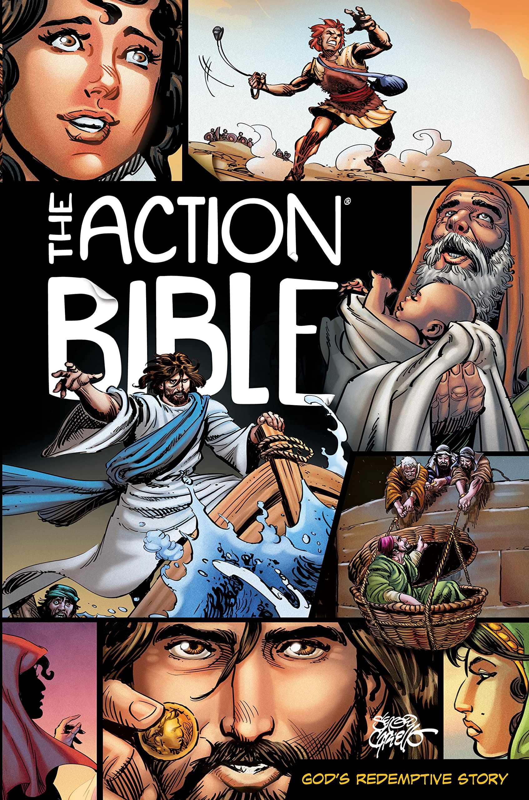 The Action Bible: God's Redemptive Story (Revised) (Action Bible)