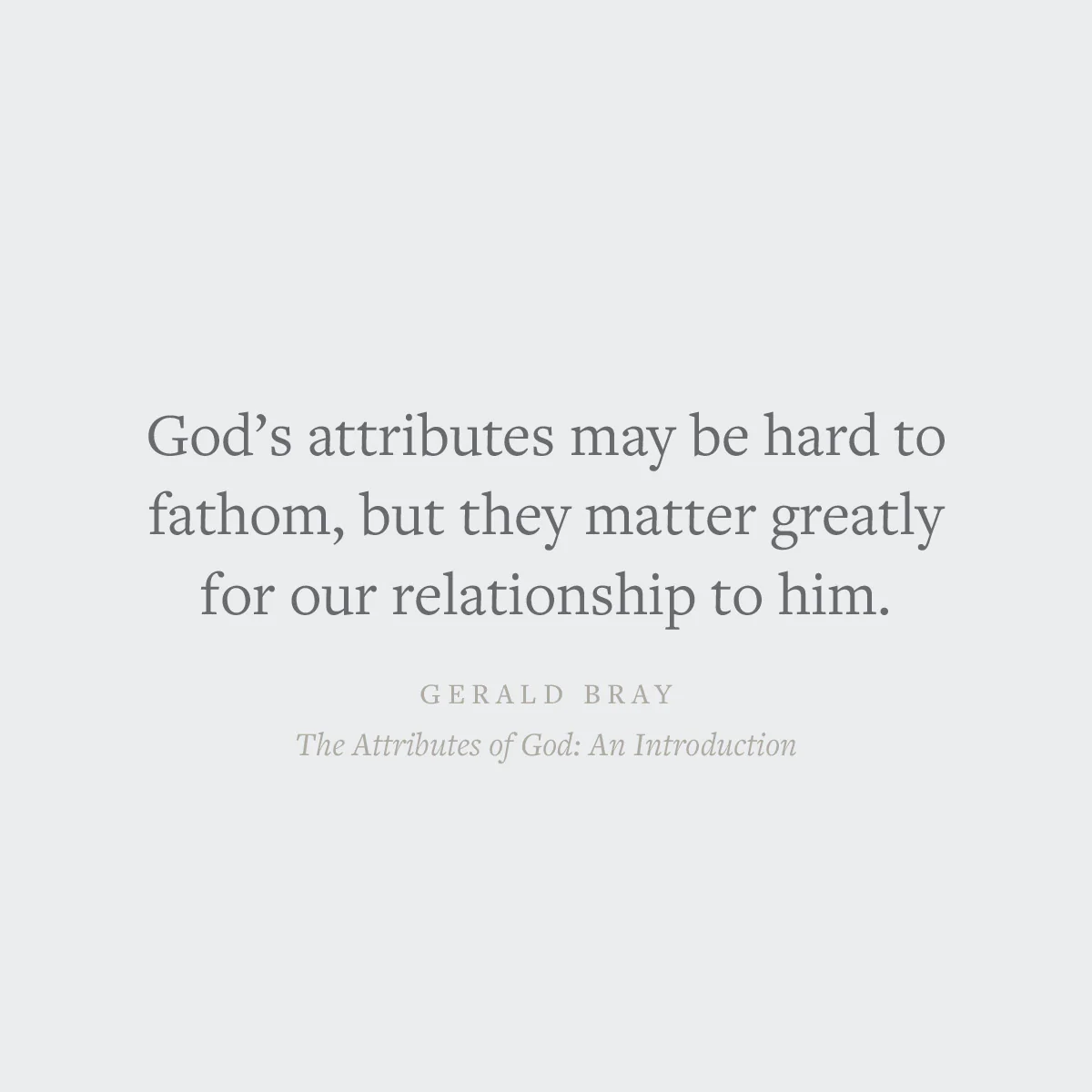The Attributes of God: An Introduction (Short Studies in Systematic Theology) - Image 7
