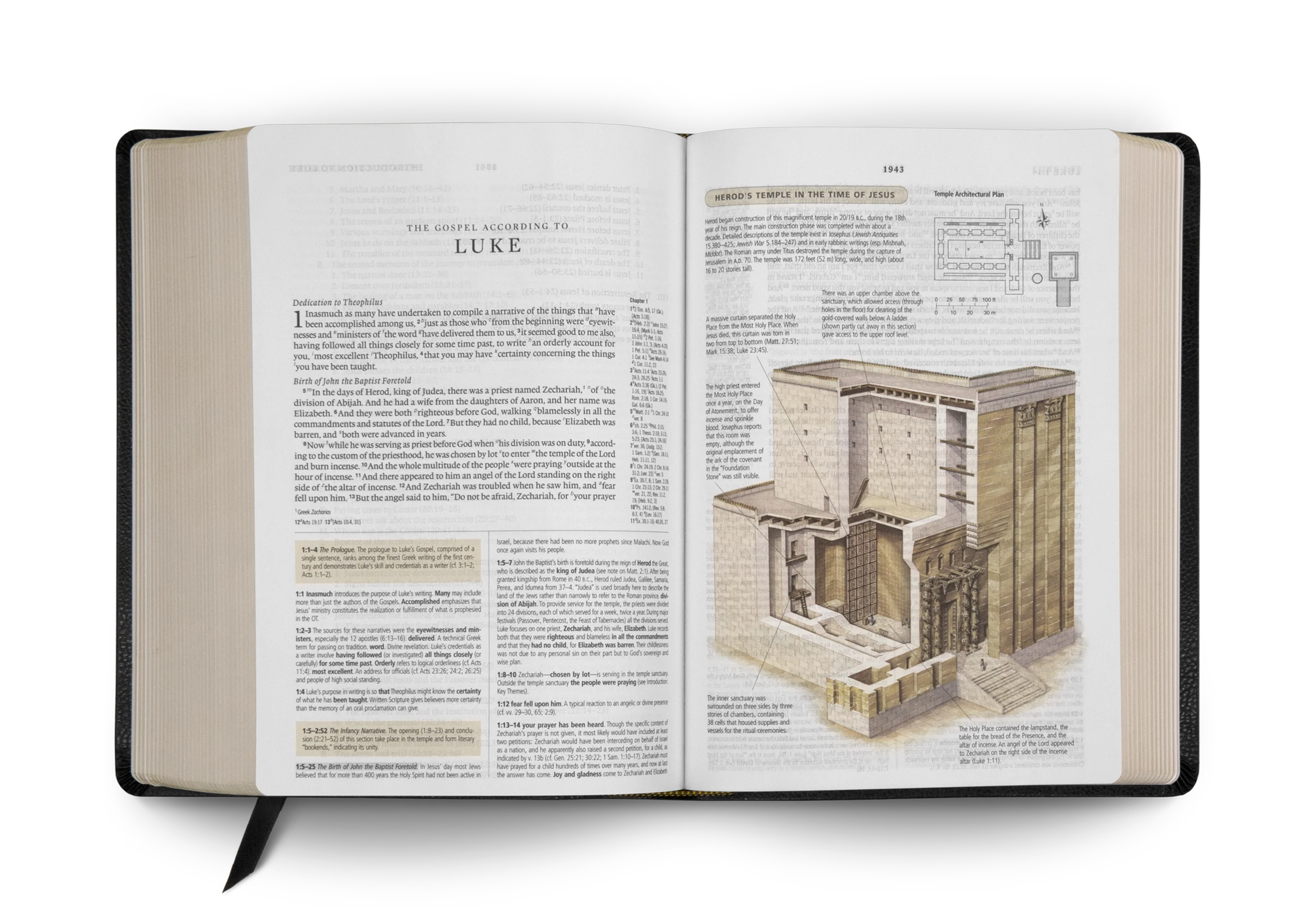 ESV Study Bible (Bonded Leather, Black) - Image 3