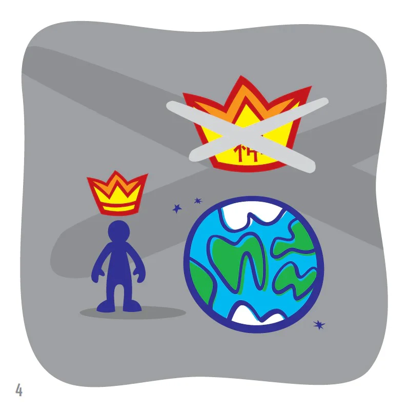 Who Will be King? (Two Ways to Live for Kids) (Chinese Pamphlet) - Image 5